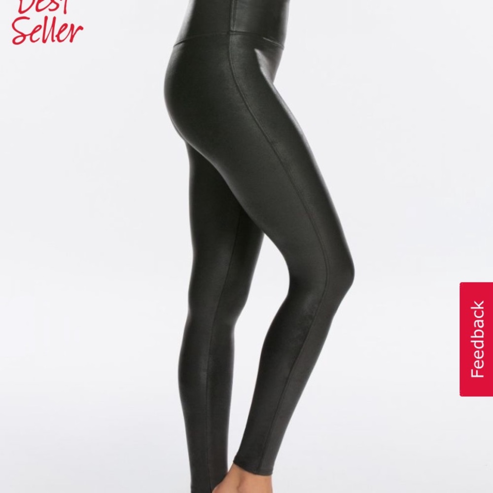 Spanx Faux Leather Leggings